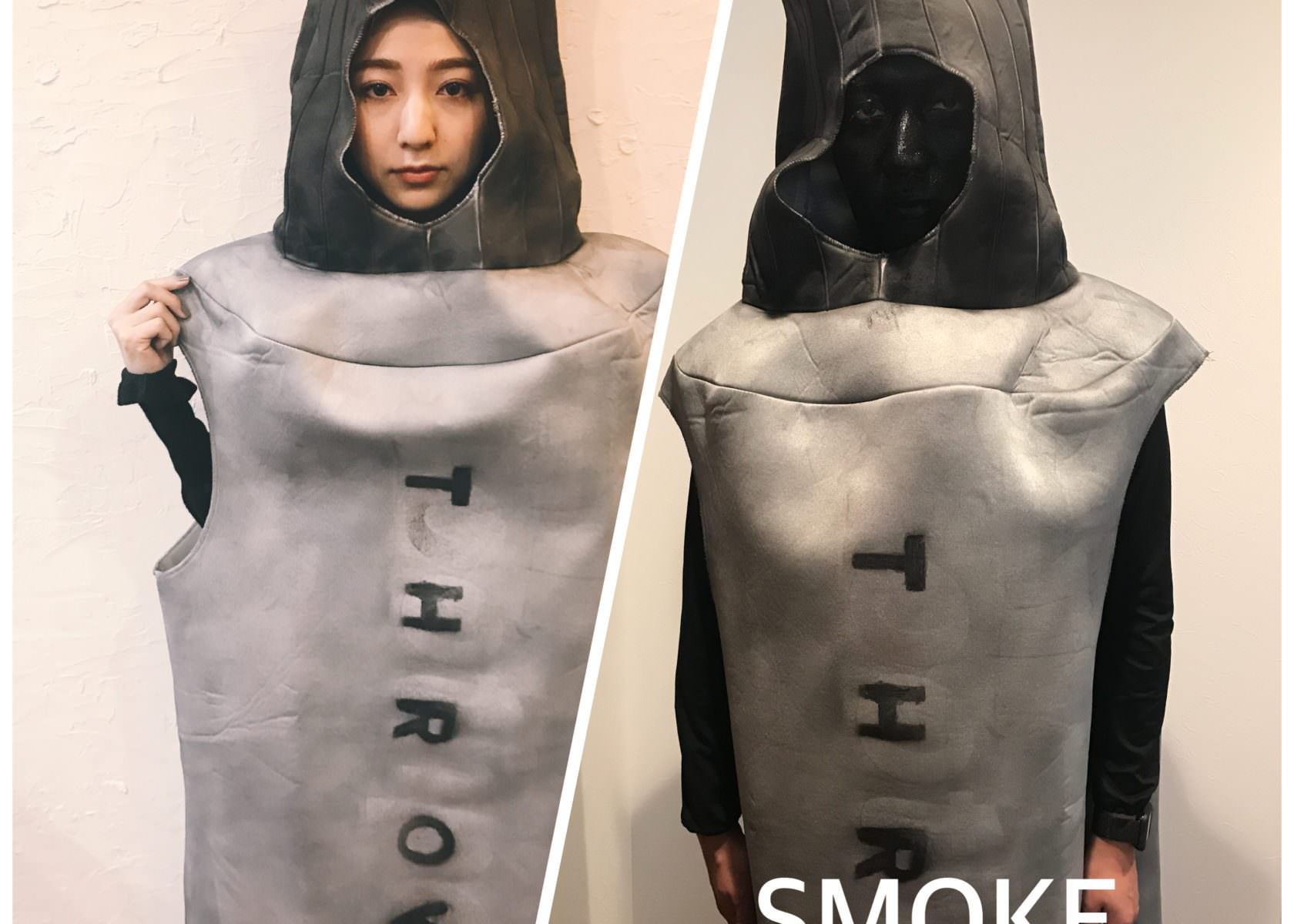 THROW のSMOKE とWHITE 両方使ってみた