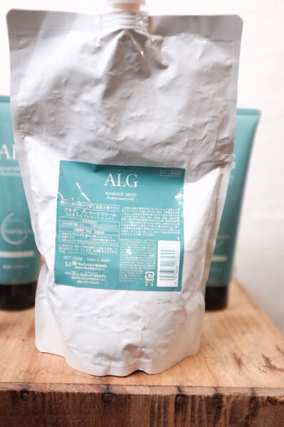 9月4日発売のALG（アルグ）を使った薄毛予防のアンチエイジングカット始めました！