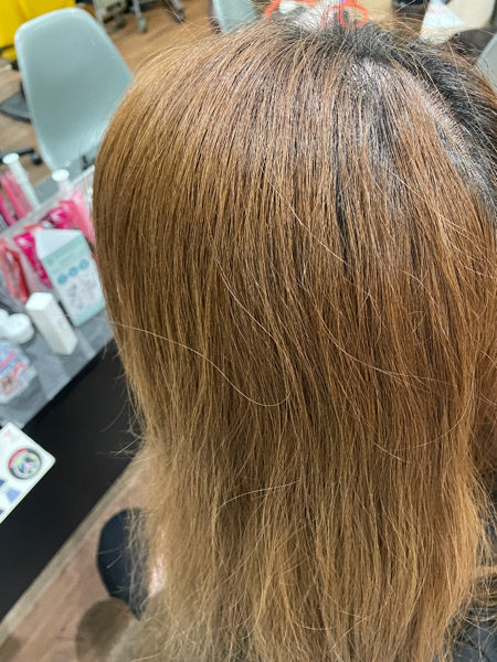 【大阪】ジュエリーシステムトリートメントをカラーの時にすると髪の毛はどうなる？