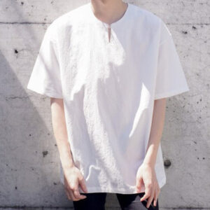 Linen Slit Shirts Ivory