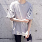Overlock Sleeve T Gray