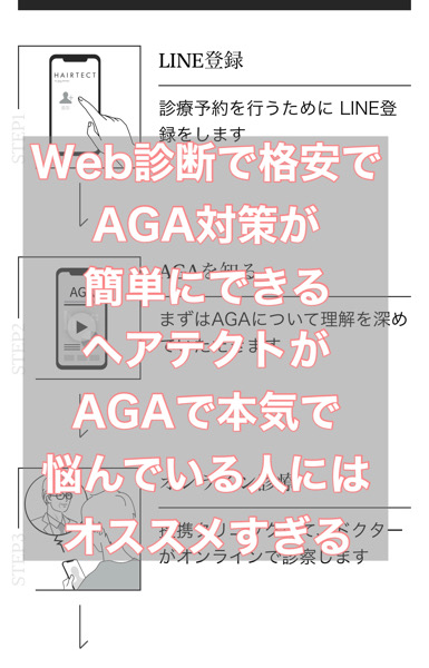 Web診断で格安でAGA対策が簡単にできるNOFATEがAGAで本気で悩んでいる人にはオススメすぎる