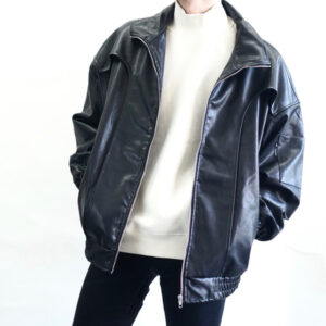 Single leather Jacket