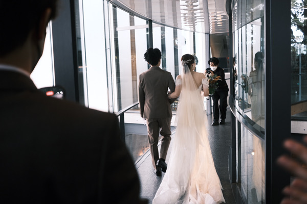 結婚式からの東京移動
