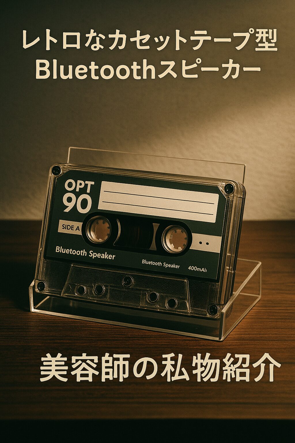 音質じゃなく雰囲気で選ぶ。カセットテープ風スピーカーがエモく凄く