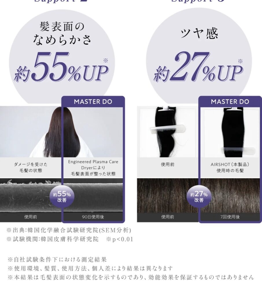 艶感滑らかさアップ