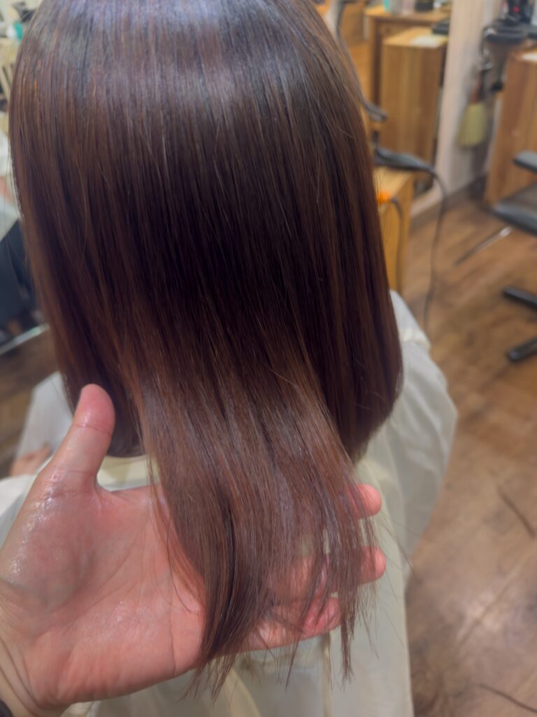 画像 家で扱いやすい柔らかい髪質にした縮毛矯正